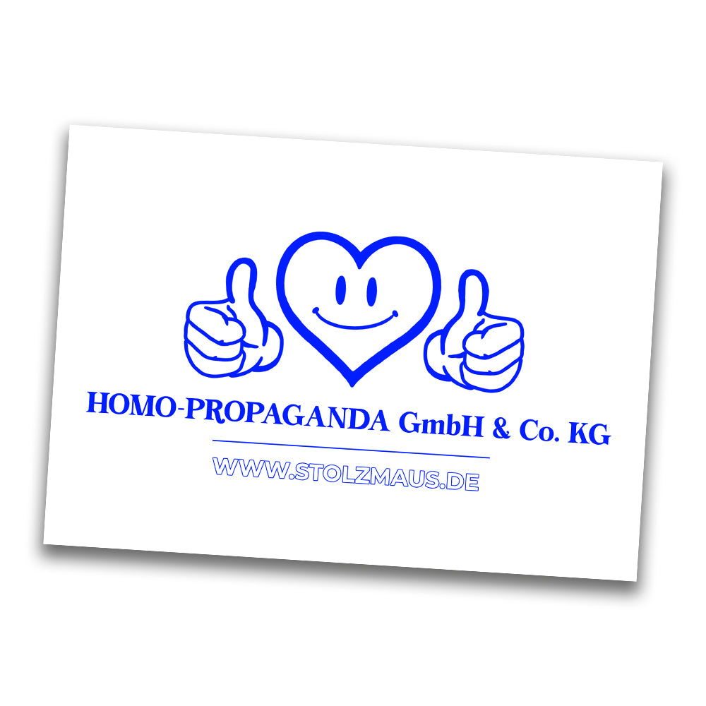 STICKER - Homo Propaganda (10er Pack)